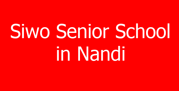 Siwo Senior School in Nandi
