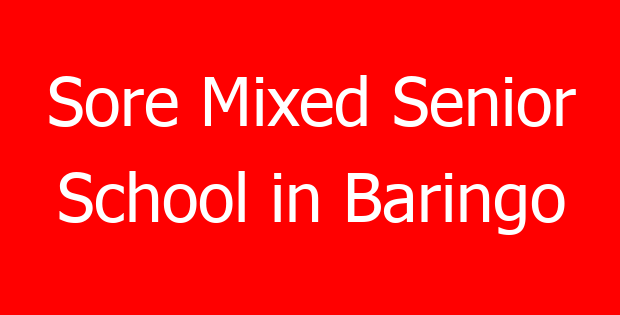 Sore Mixed Senior School in Baringo