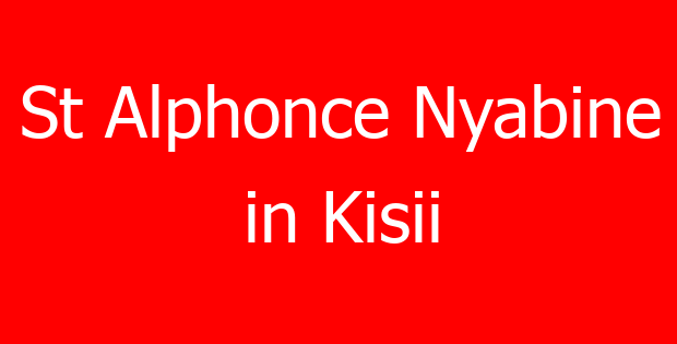 St Alphonce Nyabine in Kisii