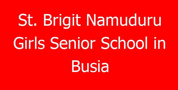 St. Brigit Namuduru Girls Senior School in Busia