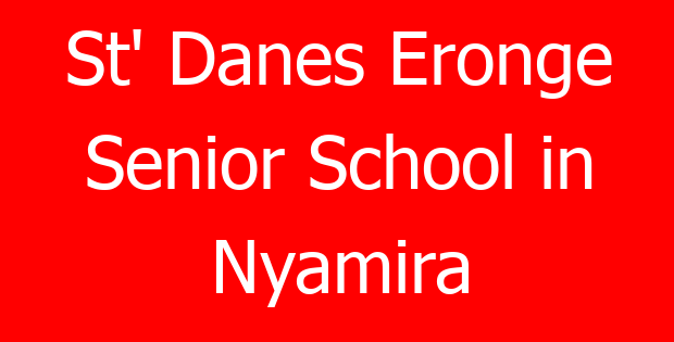 St’ Danes Eronge Senior School in Nyamira
