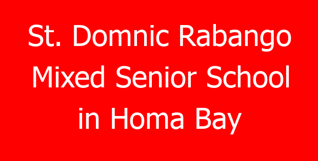 St. Domnic Rabango Mixed Senior School in Homa Bay
