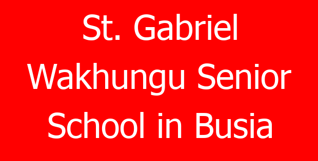 St. Gabriel Wakhungu Senior School in Busia