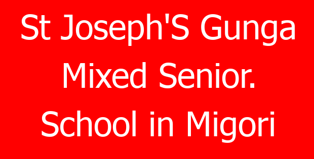 St Joseph’S Gunga Mixed Senior. School in Migori