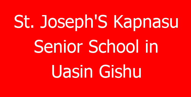 St. Joseph’S Kapnasu Senior School in Uasin Gishu