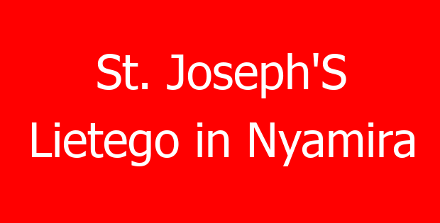 St. Joseph’S Lietego in Nyamira