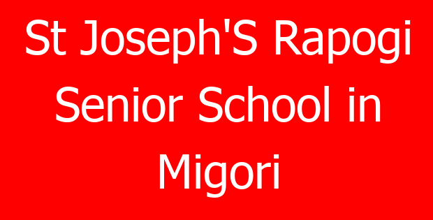 St Joseph’S Rapogi Senior School in Migori