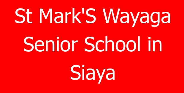 St Mark’S Wayaga Senior School in Siaya