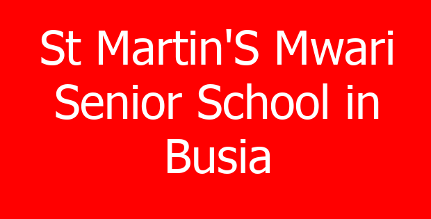 St Martin’S Mwari Senior School in Busia