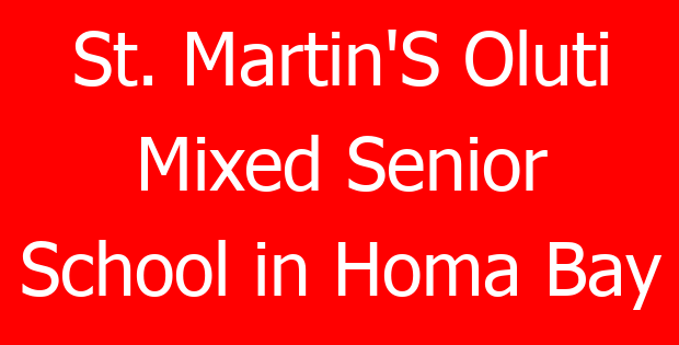 St. Martin’S Oluti Mixed Senior School in Homa Bay