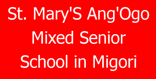 St. Mary’S Ang’Ogo Mixed Senior School in Migori