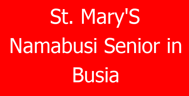 St. Mary’S Namabusi Senior in Busia