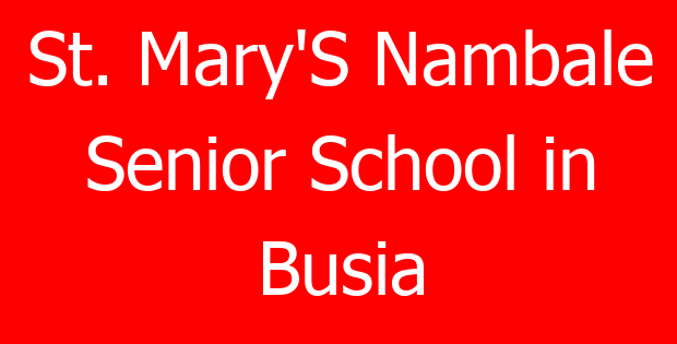 St. Mary’S Nambale Senior School in Busia