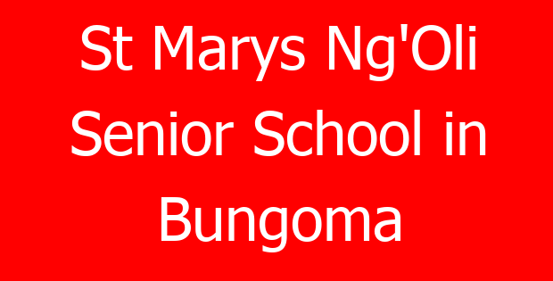St Marys Ng’Oli Senior School in Bungoma