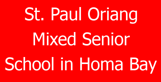 St. Paul Oriang Mixed Senior School in Homa Bay