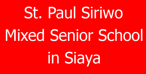 St. Paul Siriwo Mixed Senior School in Siaya
