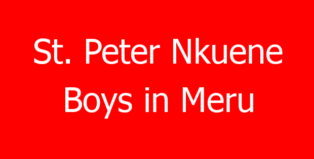 St. Peter Nkuene Boys in Meru