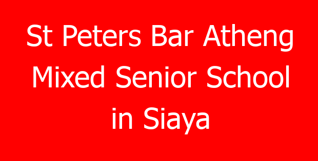 St Peters Bar Atheng Mixed Senior School in Siaya