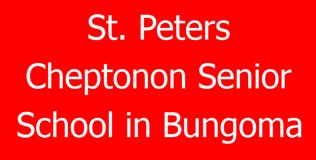 St. Peters Cheptonon Senior School in Bungoma