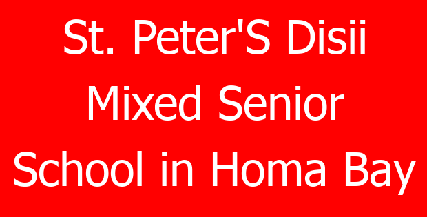 St. Peter’S Disii Mixed Senior School in Homa Bay