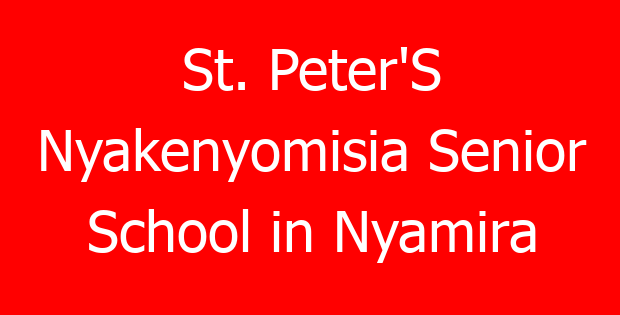 St. Peter’S Nyakenyomisia Senior School in Nyamira