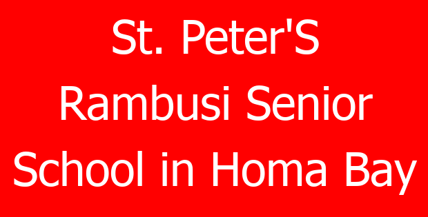 St. Peter’S Rambusi Senior School in Homa Bay