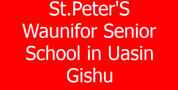 St.Peter’S Waunifor Senior School in Uasin Gishu