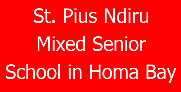 St. Pius Ndiru Mixed Senior School in Homa Bay