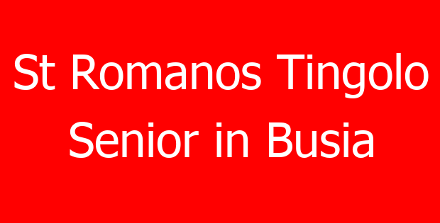 St Romanos Tingolo Senior in Busia