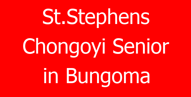 St.Stephens Chongoyi Senior in Bungoma