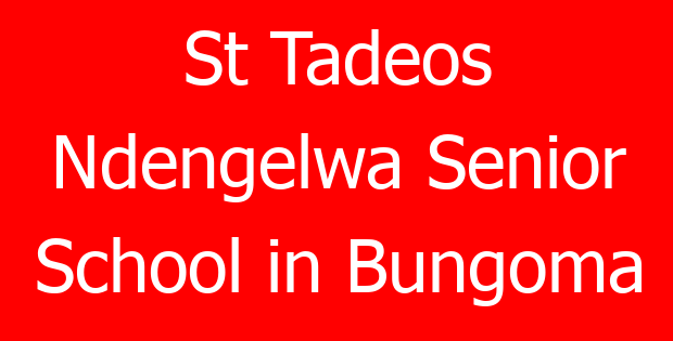 St Tadeos Ndengelwa Senior School in Bungoma