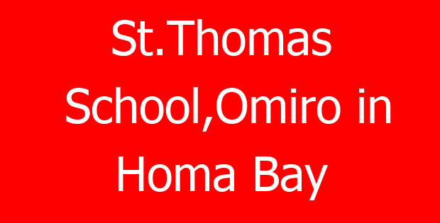 St.Thomas School,Omiro in Homa Bay