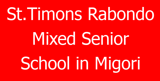 St.Timons Rabondo Mixed Senior School in Migori