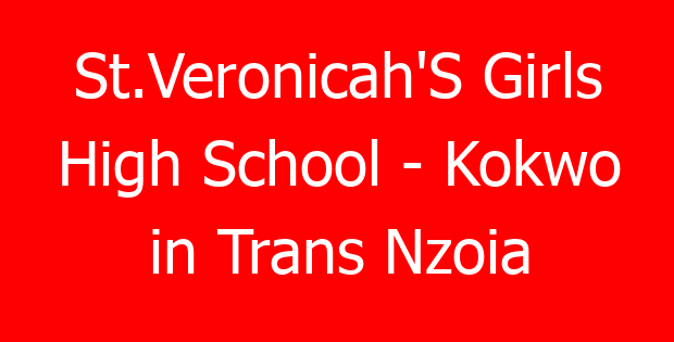 St.Veronicah’S Girls High School – Kokwo in Trans Nzoia