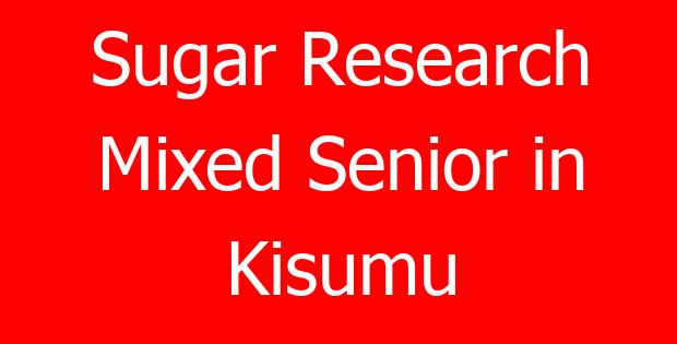 Sugar Research Mixed Senior in Kisumu