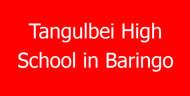 Tangulbei High School in Baringo