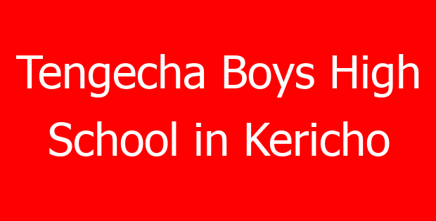 Tengecha Boys High School in Kericho