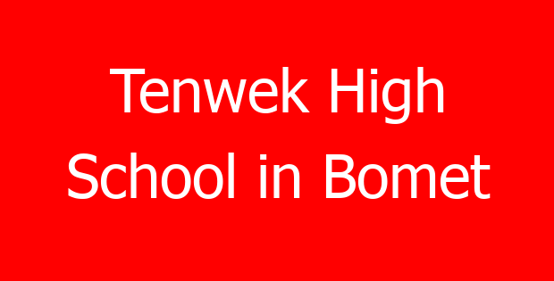 Tenwek High School in Bomet