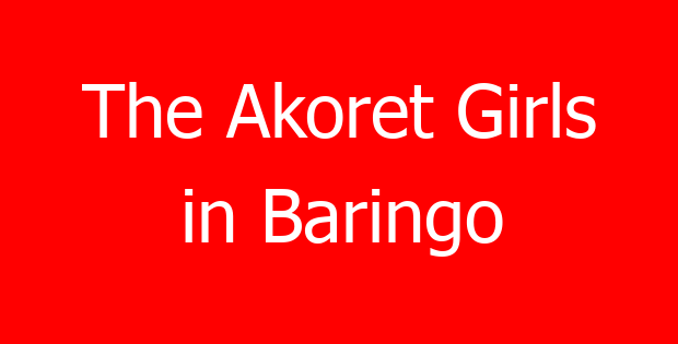 The Akoret Girls in Baringo