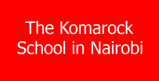 The Komarock School in Nairobi