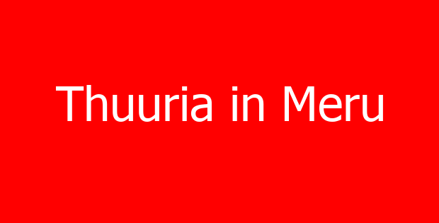 Thuuria in Meru