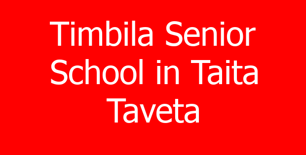 Timbila Senior School in Taita Taveta