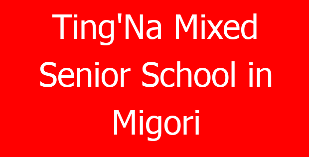 Ting’Na Mixed Senior School in Migori