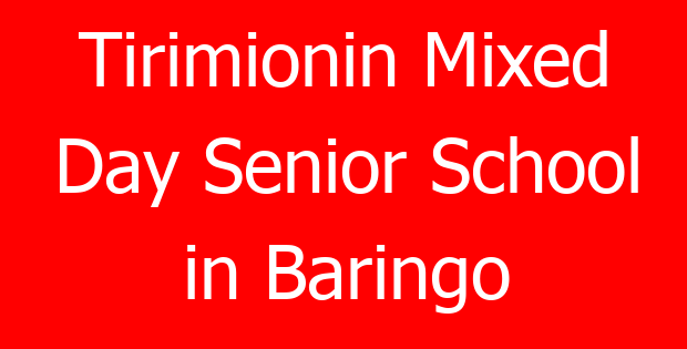 Tirimionin Mixed Day Senior School in Baringo