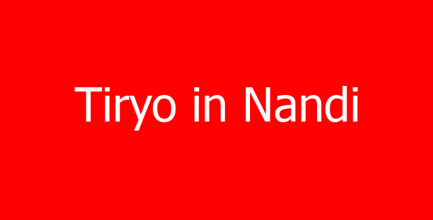 Tiryo in Nandi