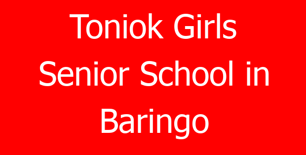 Toniok Girls Senior School in Baringo