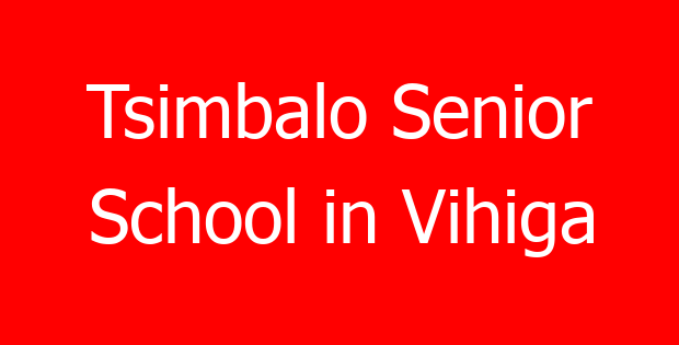 Tsimbalo Senior School in Vihiga