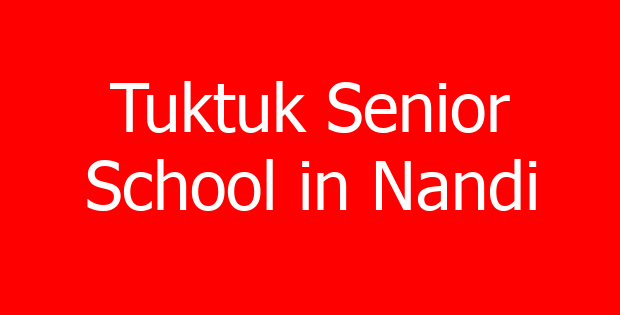 Tuktuk Senior School in Nandi