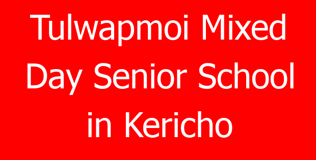 Tulwapmoi Mixed Day Senior School in Kericho