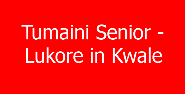 Tumaini Senior – Lukore in Kwale
